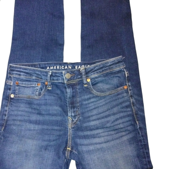 AMERICAN EAGLE Men's Airflex+ Original Straight Denim Jeans Size 31/32 - Picture 2 of 4